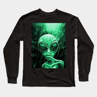 Planet X Aliens Sci-Fi NFT Collection Long Sleeve T-Shirt